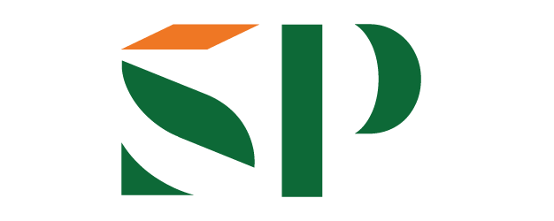 sp icon A stylized green SP logo with a geometric design; the top left of the S is orange, while the rest of the letters are green on a white background.