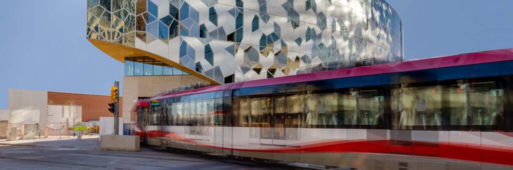 New Central Library & Library Plaza – LRT Encapsulation